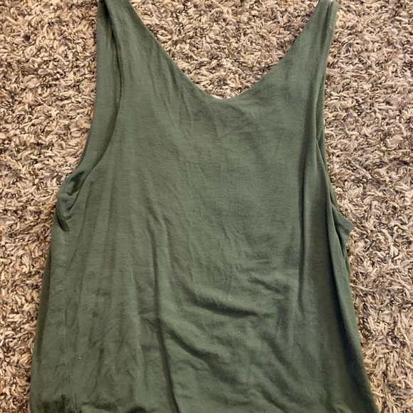 Dry Goods army green tank - Picture 2 of 3